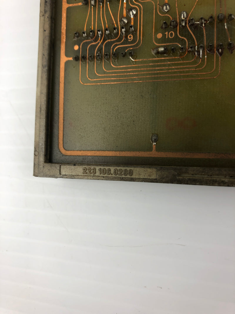 Barmag Electronic E168/00 Circuit Board