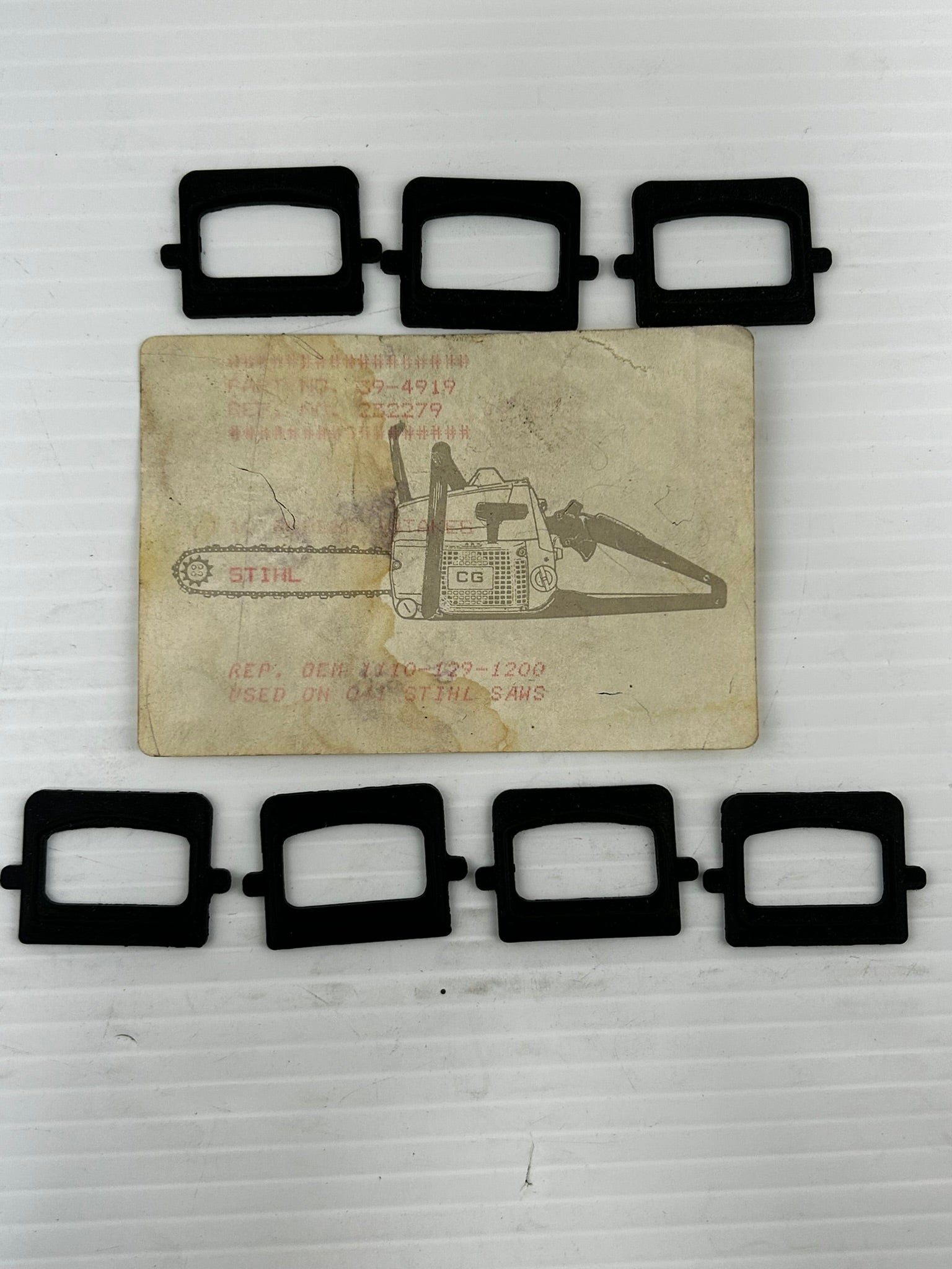 Stihl 39-4919 Gasket - Lot of 7