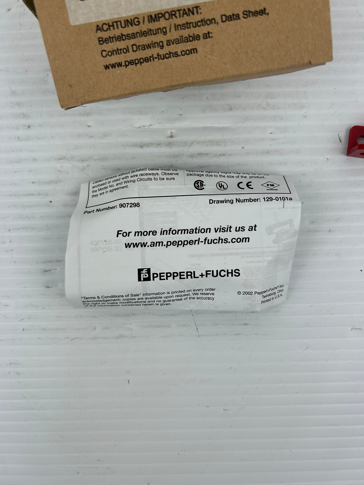 Pepperl+Fuchs 41FY1 Magnet Sensor 450046