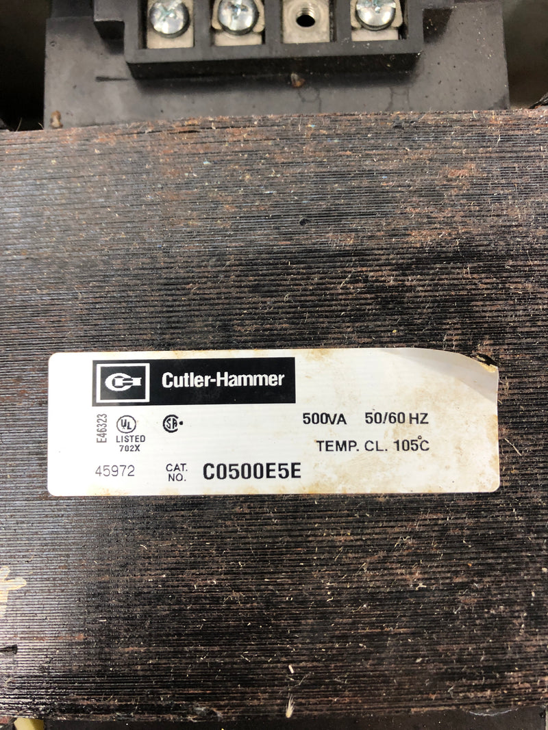 Hoffman A-1212CH Electrical Enclosure With Cutler-Hammer C0500E5E Transformer