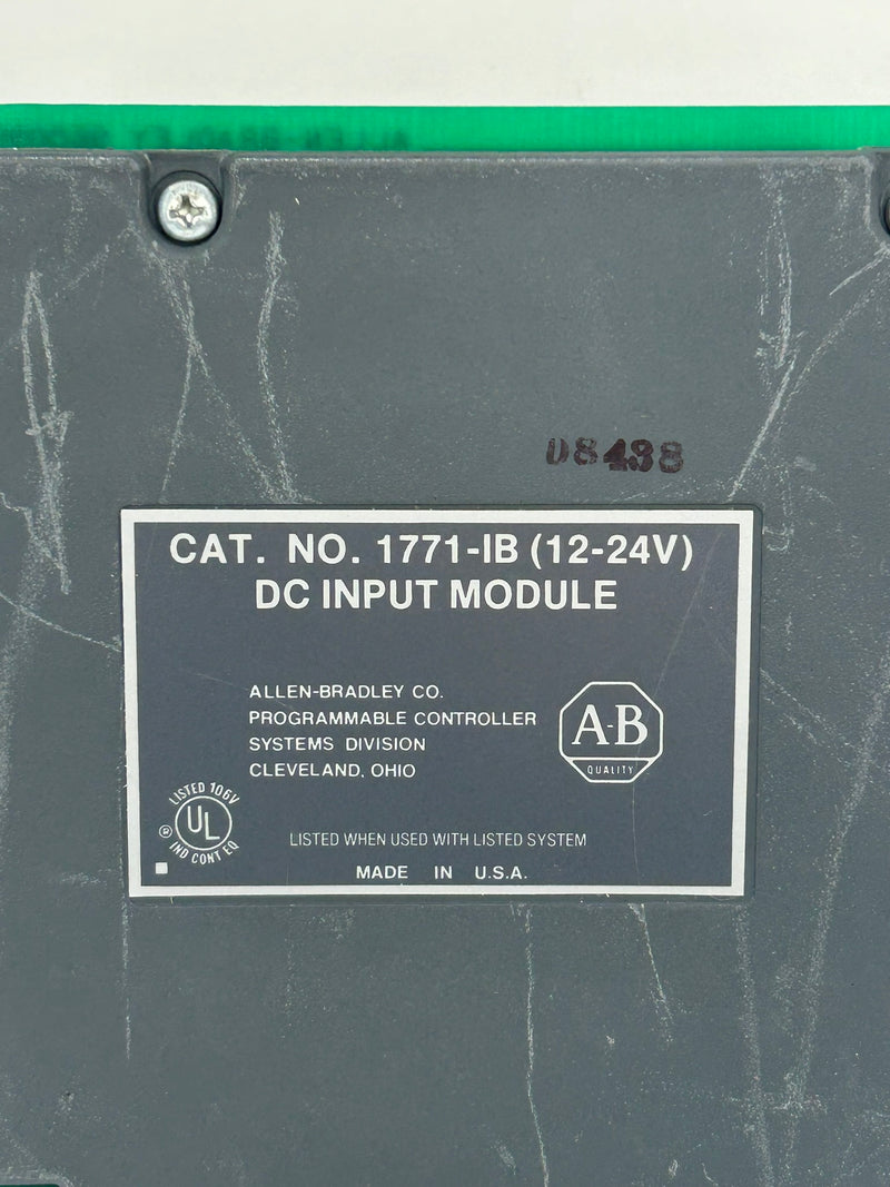 Allen-Bradley 1771-IB DC Input Module 12-24V