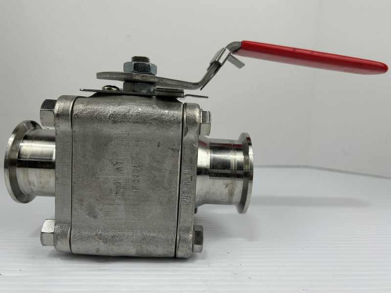 Flowserve Worcester Controls 2 WK706666TTTC R0 Ball Valve 400°F F316L 316L TFE