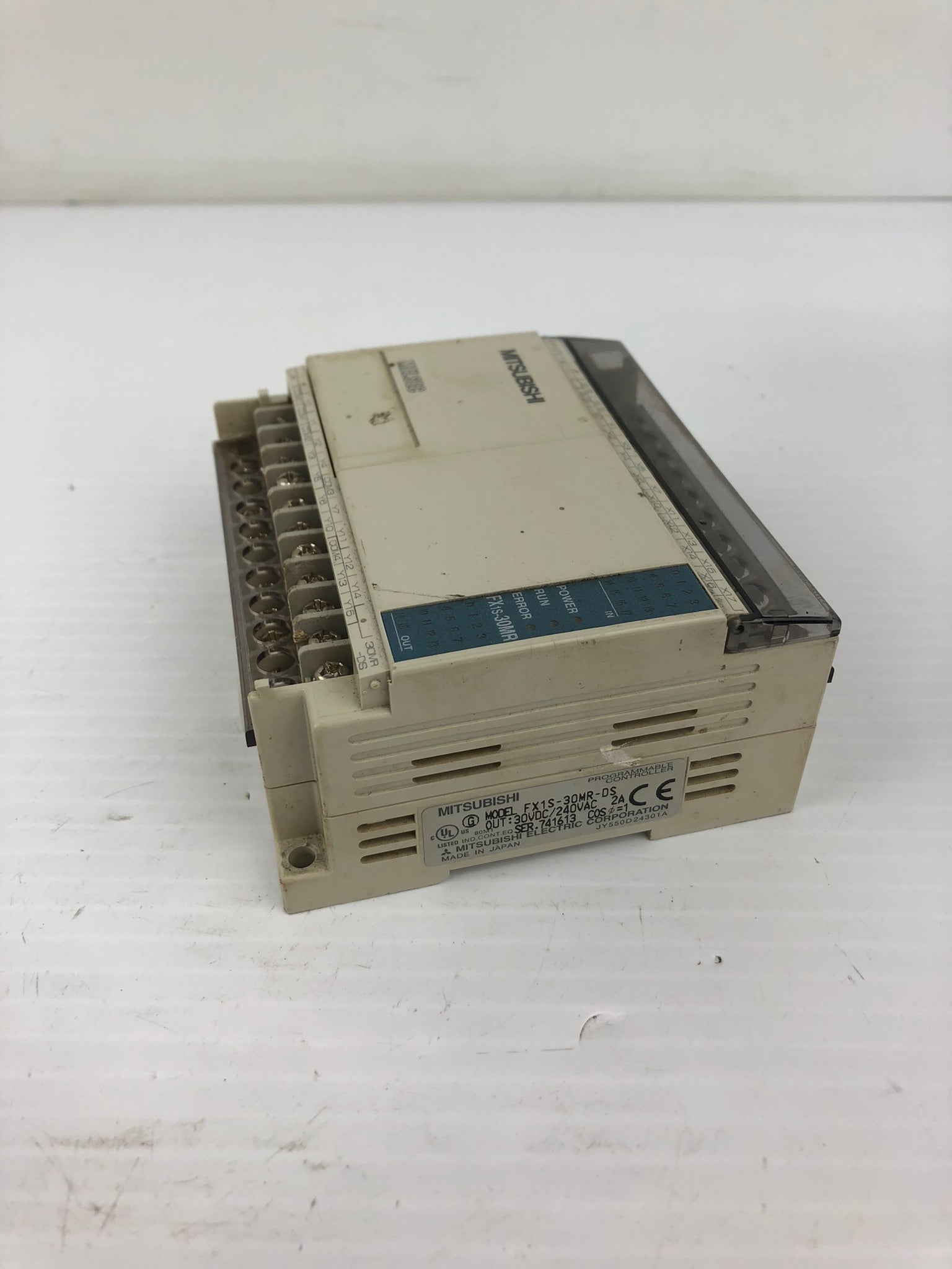 Mitsubishi FX1S-30MR-DS Programmable Controller 2A