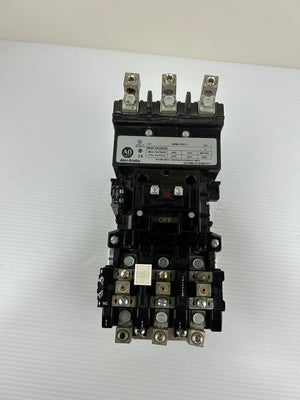 Allen-Bradley 500F-DOD930 NEMA Size 3 Contactor 90A 600V 110-120V Coil Overload