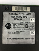 Allen Bradley 1771-IAD/C AC/DC Input Module 120V 195MA 5VDC