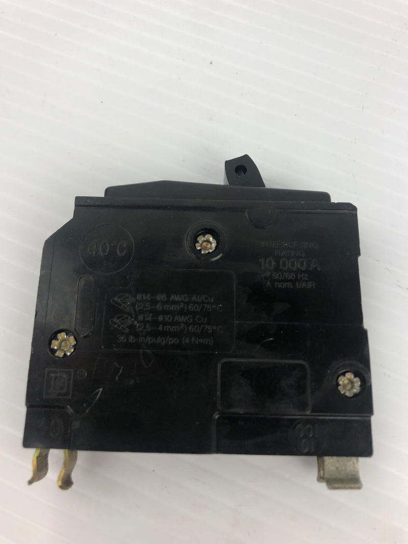 Square D N-309 Circuit Breaker Type: QQ 120/240V 10,000A 1P