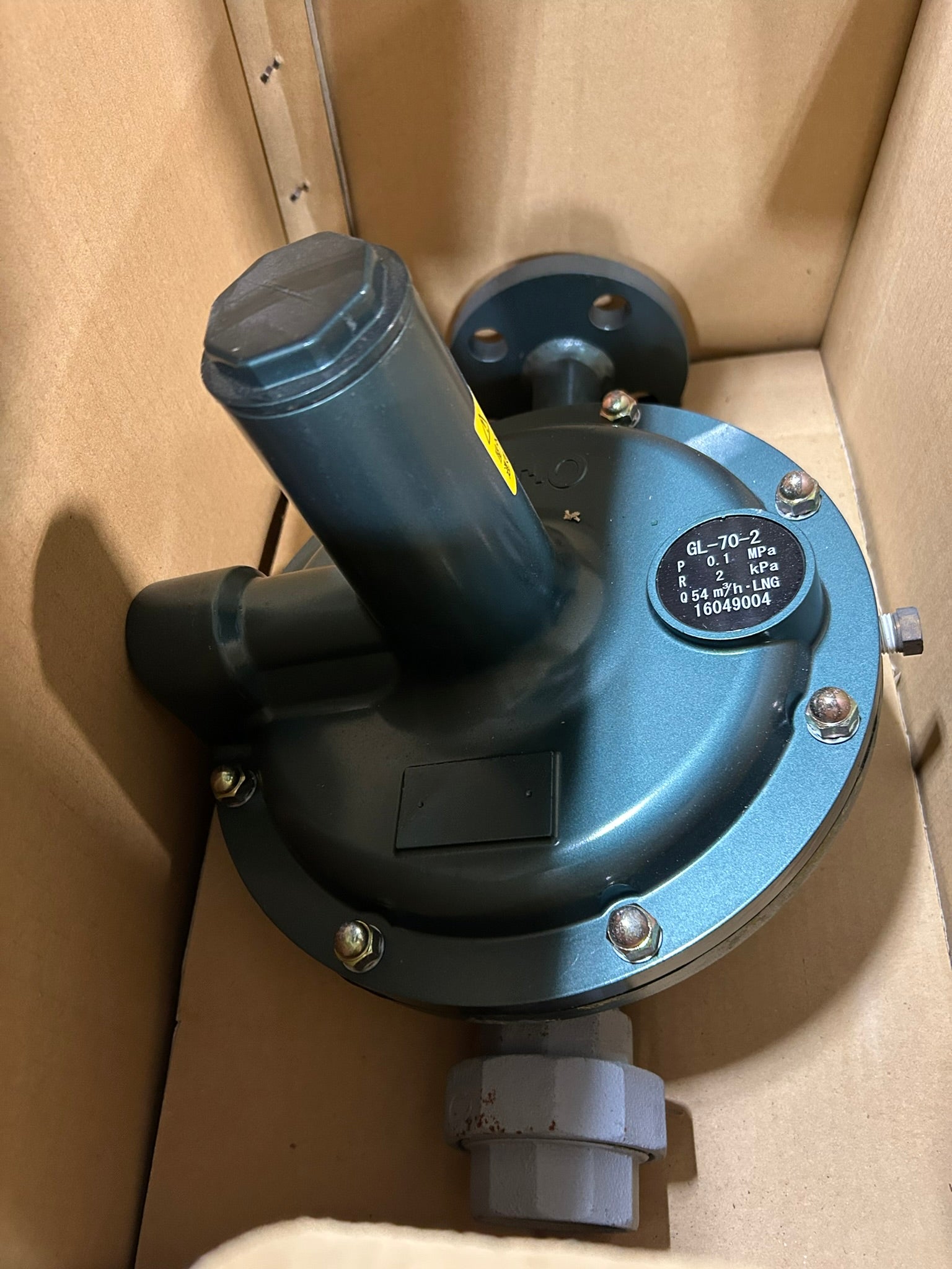ITO GL-70-2 Gas Regulator 0.1MPa 2kPa 16049004 1603248 12070297