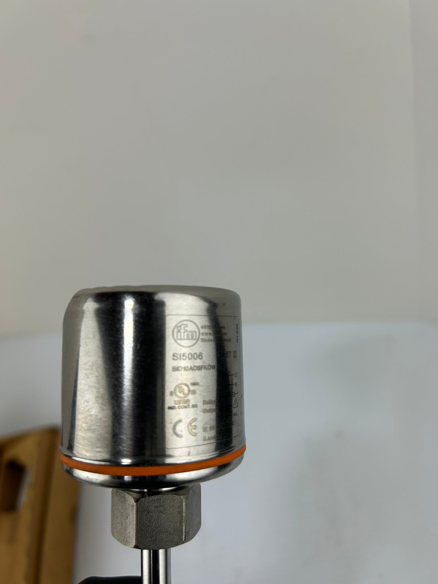 IFM SI5006 Flow Sensor Probe SID10ADBFKOW/LS Stainless Steel IP67