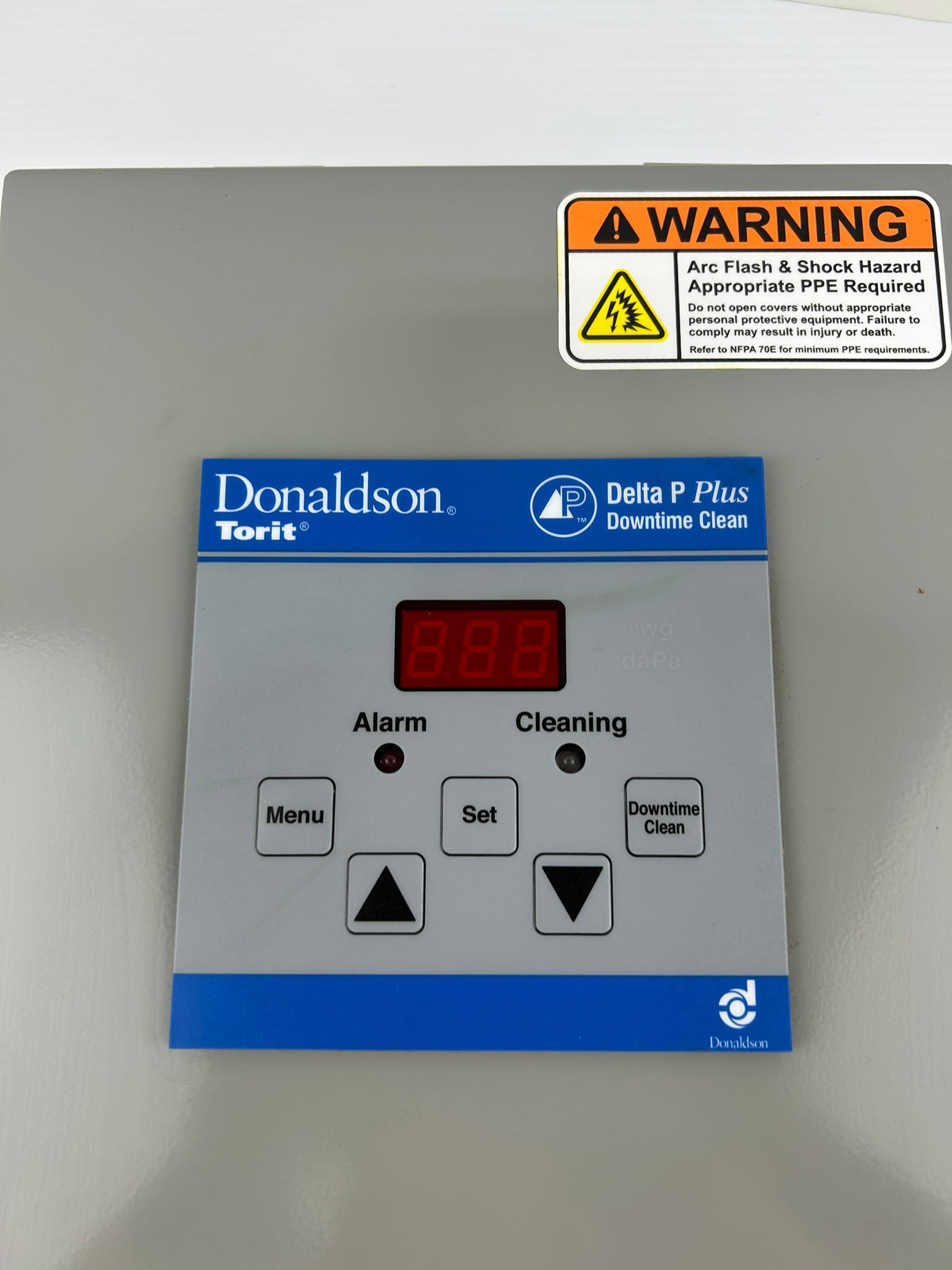 Donaldson Torit Delta P Plus 7053601 Downtime Clean Control Panel Controller