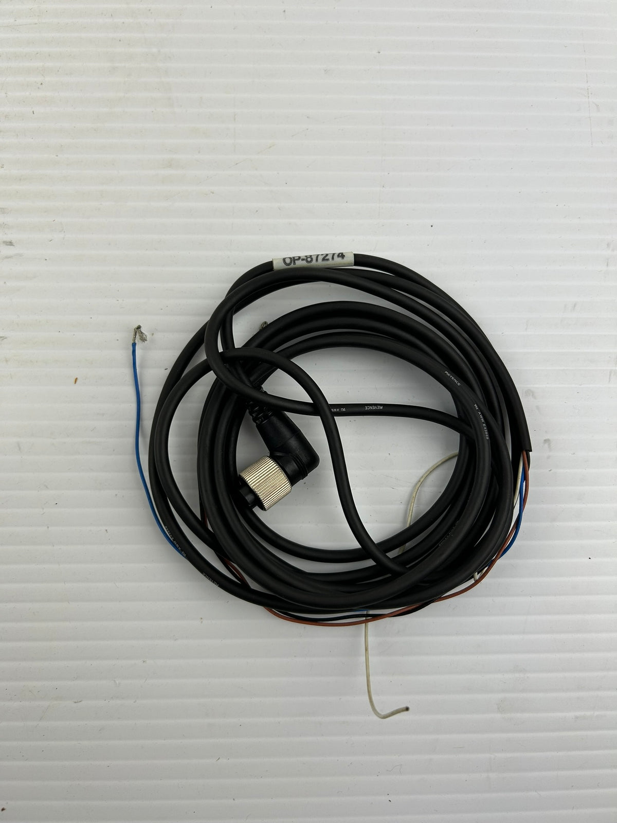 Keyence OP-87274 Connector Cable Cordset