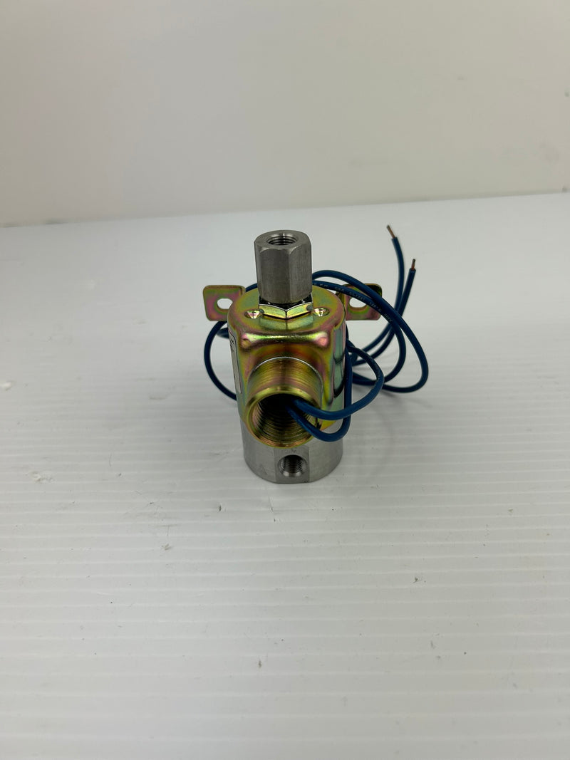 Versa Valve ESM-8202-44-H2-3000-120V60 Solenoid Valve 0-100 PSI 12W