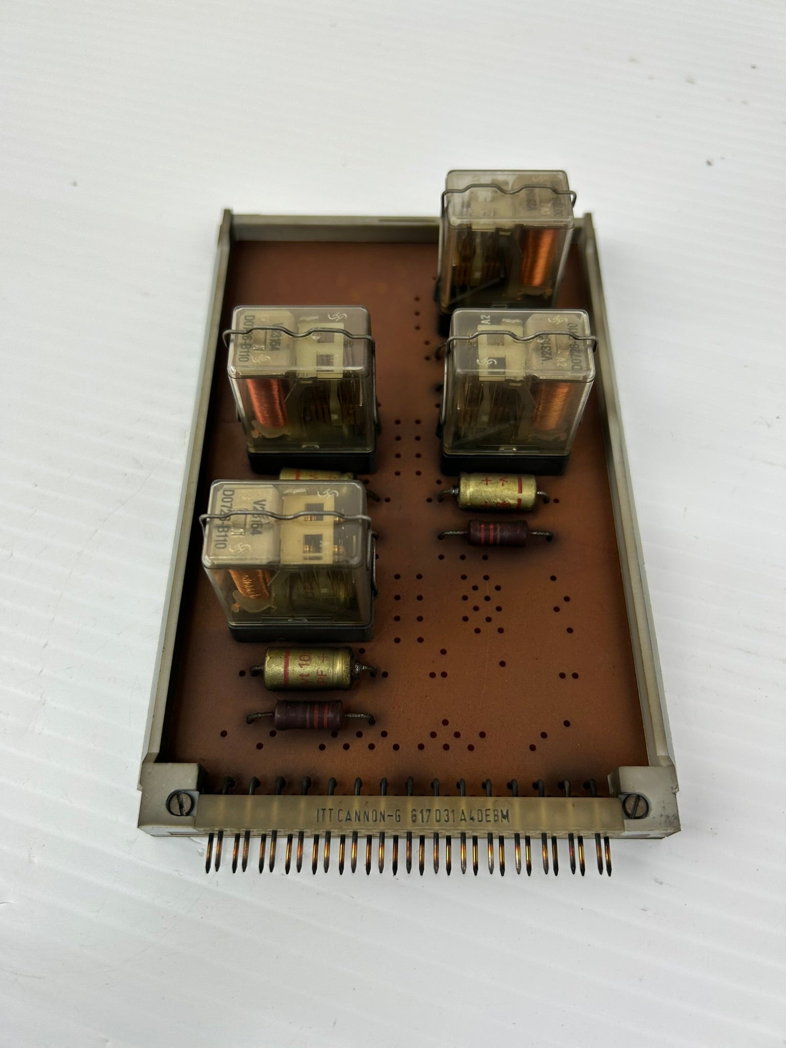 Barmag Electronic Circuit Board E15/00 with 4 Relays E1500
