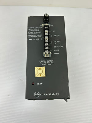 Allen Bradley 1771-P2 Power Supply Series A Input 75VA