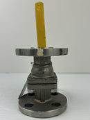 FlowTek F15 3/4" Stainless Steel Valve CF8M 275PSIG TFM-1600 150