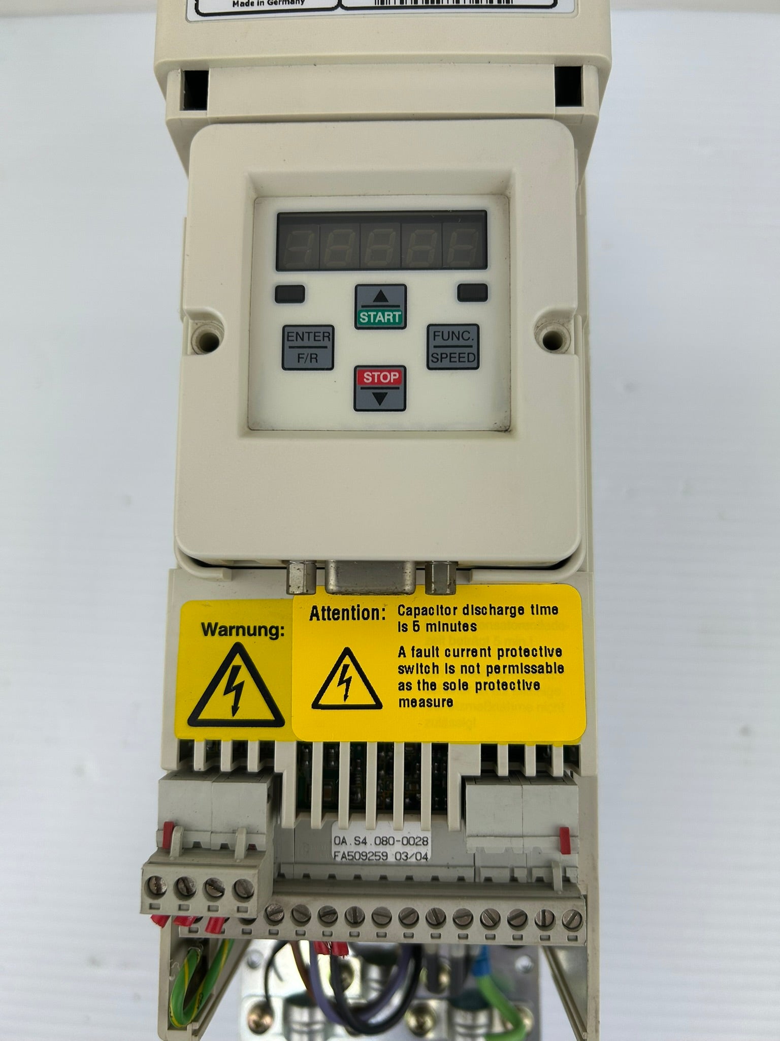 KEBCO F4 10.F4.F3D-A015 Variable Frequency Drive VFD 3HP 4.0kVA V1.2