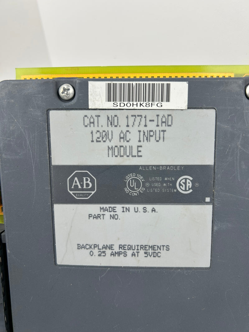 Allen-Bradley 1771-IAD AC Input Module 120V