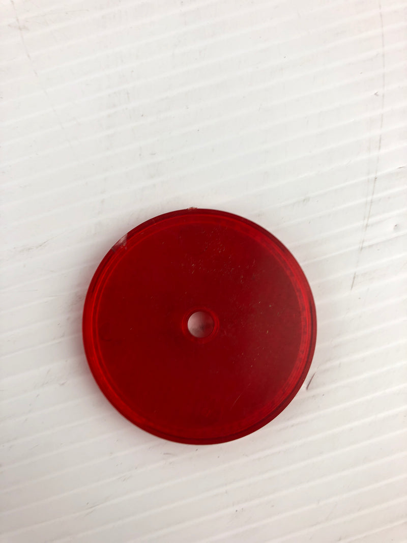 Sate-Lite SAE-A-88-DOT Red Reflector 2-3/4" Round - Lot of 17