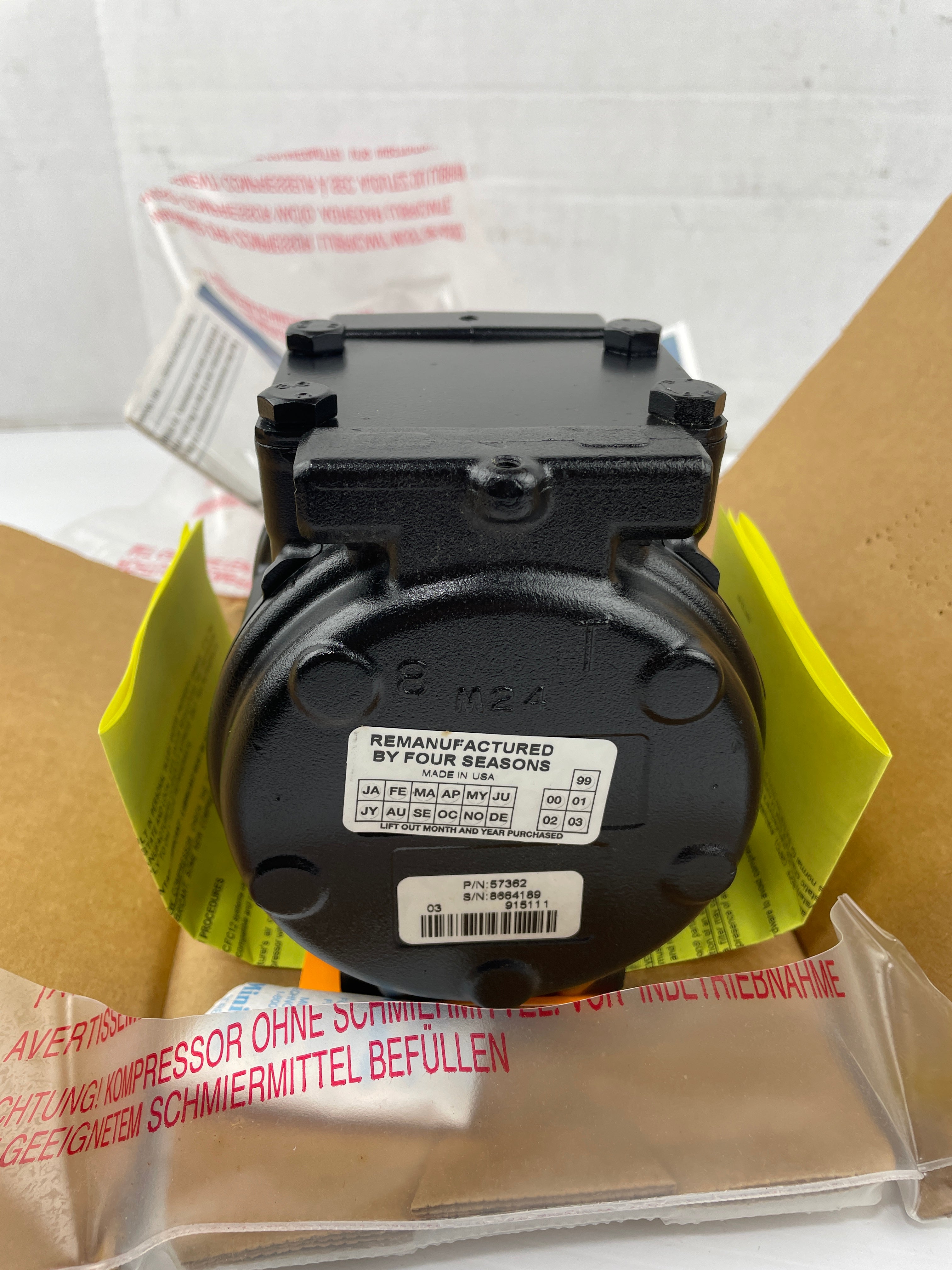 Four Seasons 57362 Compressor Remanufactured