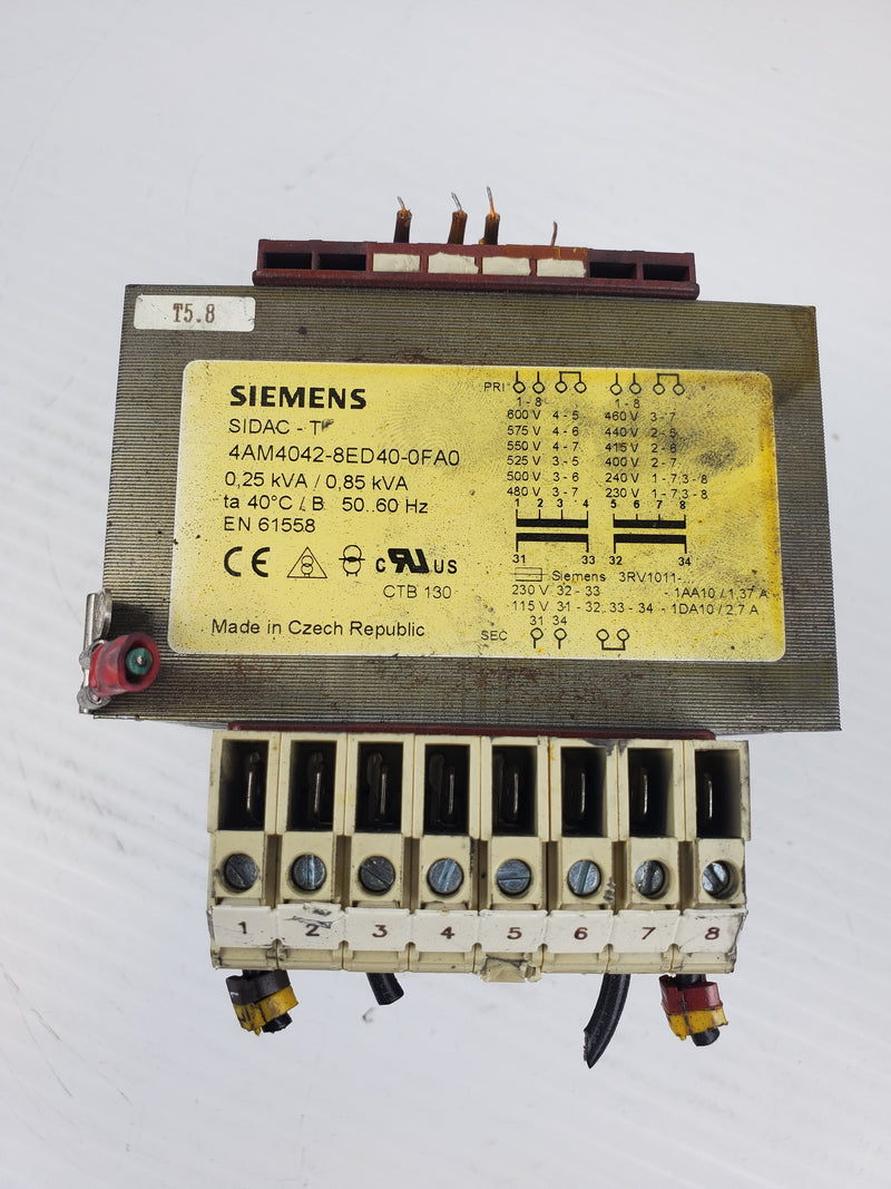 Siemens SIDAC-T Transformer 4AM4042-8ED40-0FA0