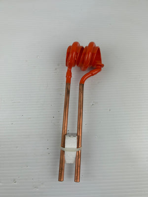 High Frequency Copper Tube Induction Heating Coil for Welding TT1-37MM Orange