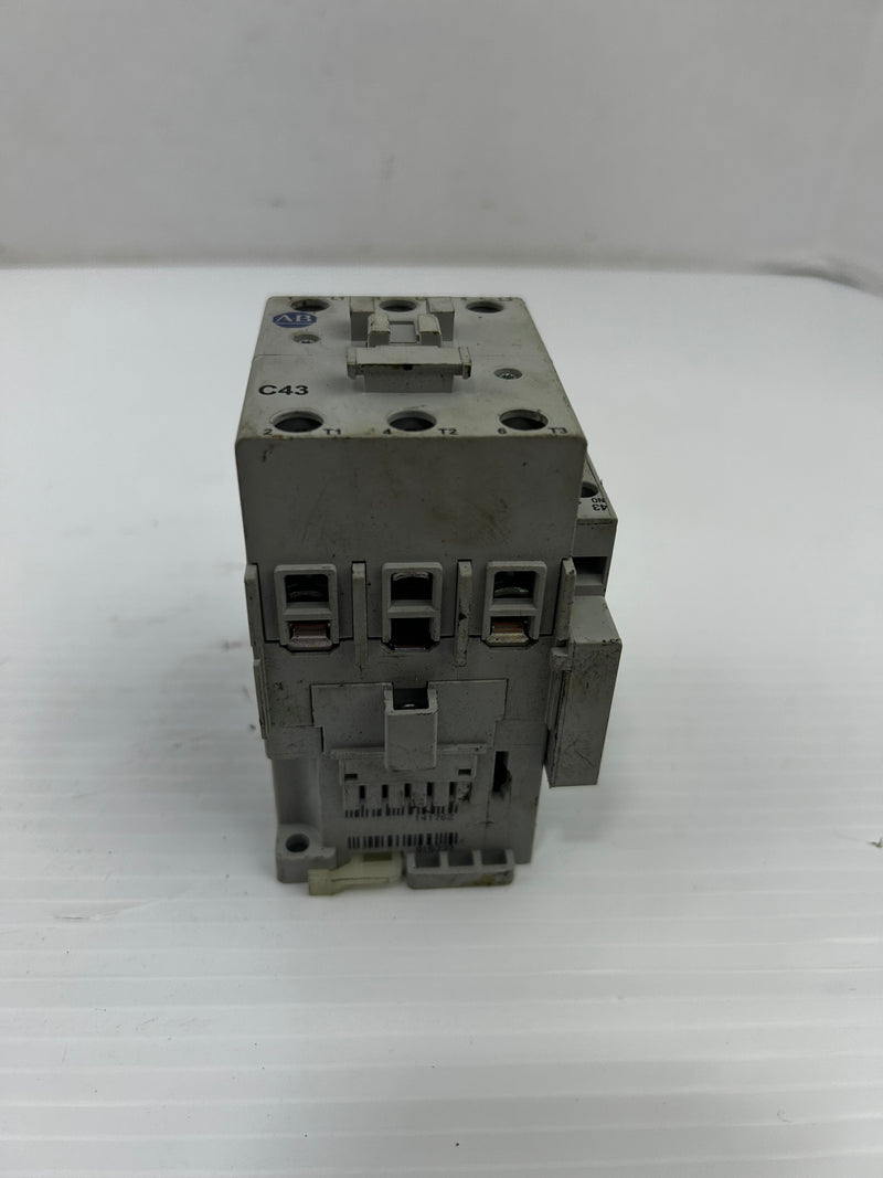 Allen-Bradley 100-C43*00 Ser A Contactor with 100-S Contact Block