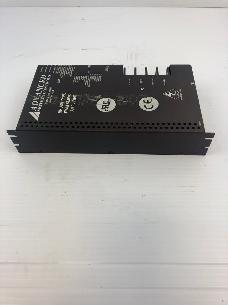 Advanced Motion Controls 34424-0001 Brush Type PWM Servo Amplifier