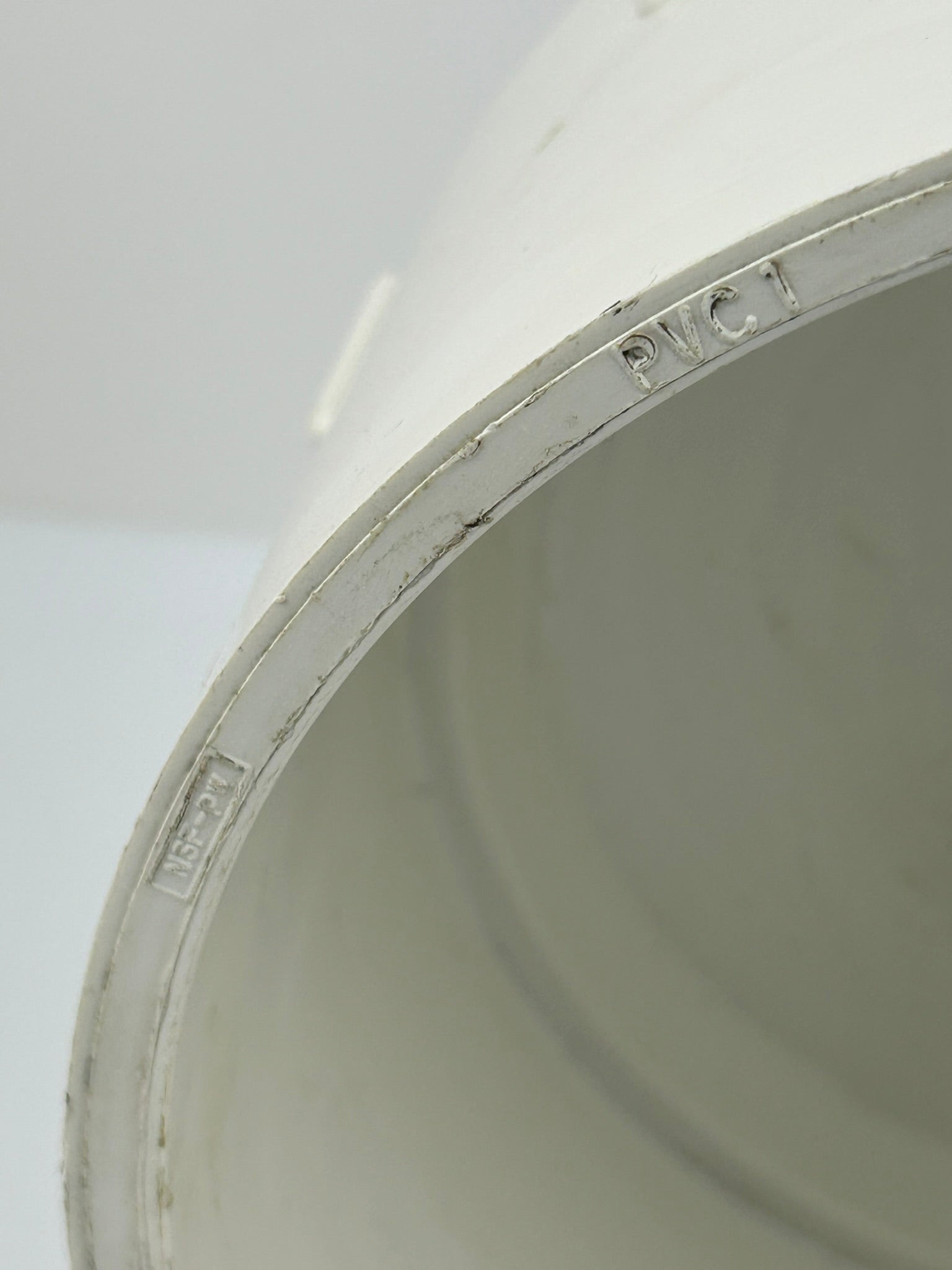 Spears D2466 PVC 1 White Cap SCH40 8" Round