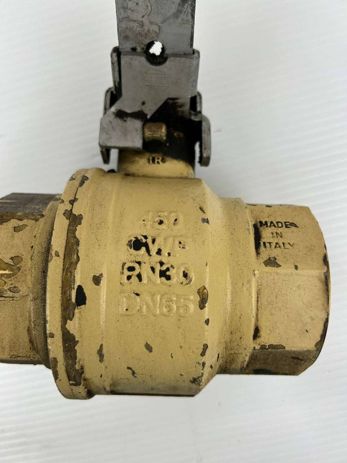 2-1/2" Brass Ball Valve CW617N with Locking Handle 450CWP PN30 DN65