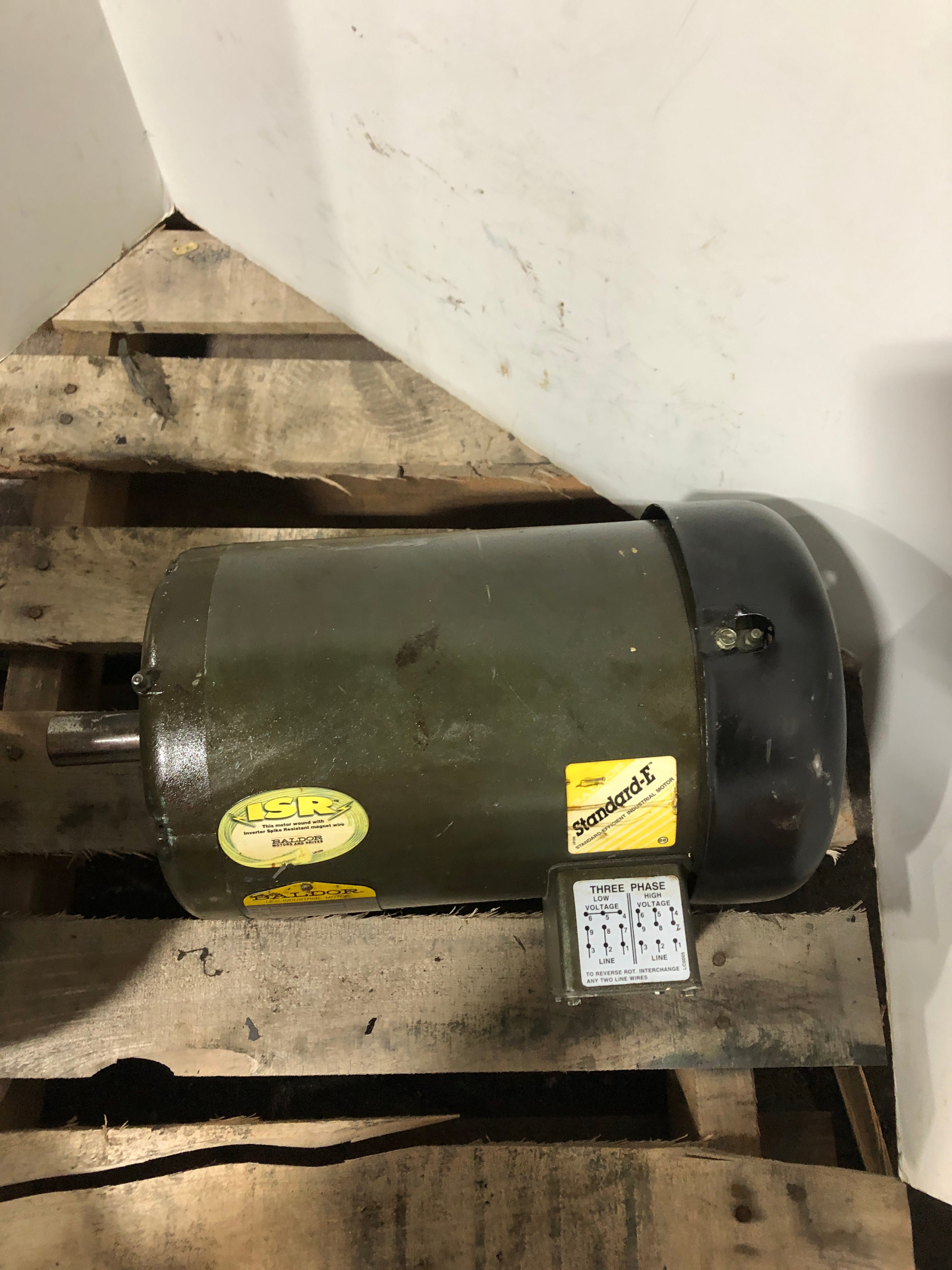 Baldor MM3611 Industrial Motor 2.2kW 1750 RPM 208-230/460 Volts 3 PH