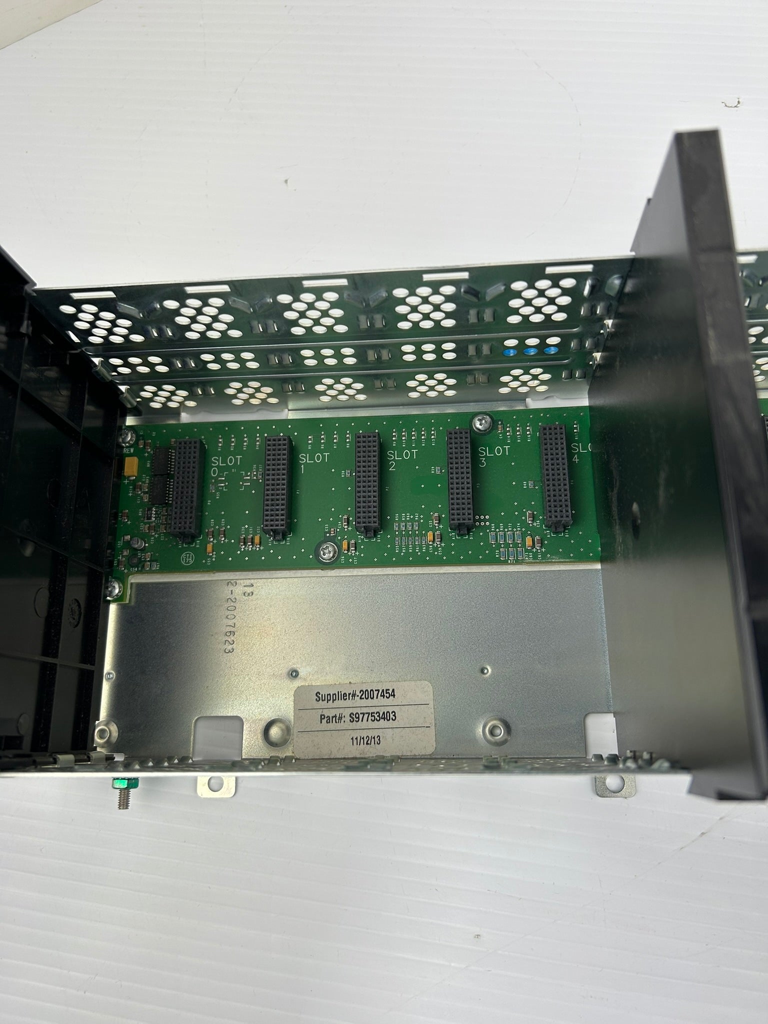 Allen Bradley 1756-A10 ControlLogix 10 Slot Chassis PLC Rack Series B PARTS ONLY