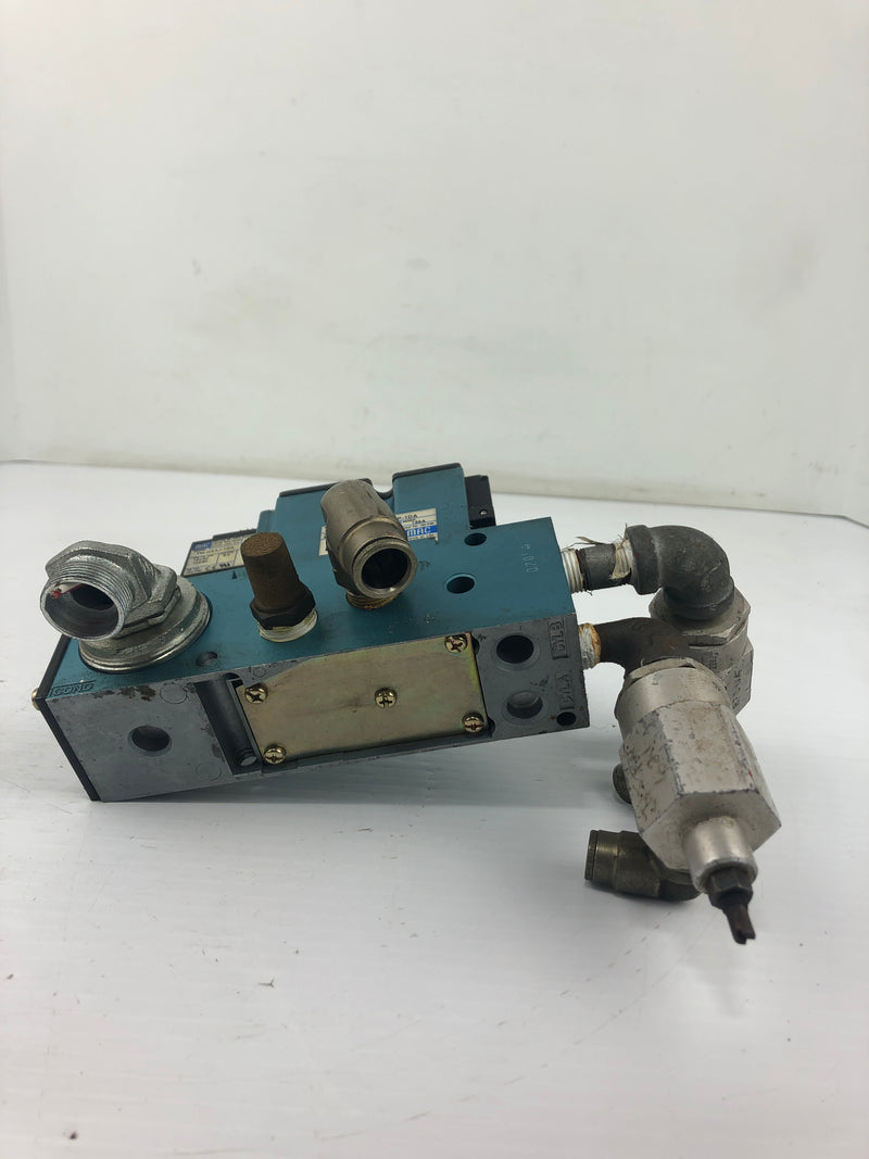 MAC 82-AC-BKA-TM-DAAP-1DA Solenoid Valve Assembly With MAC TM-DAAJ-1DA Valve