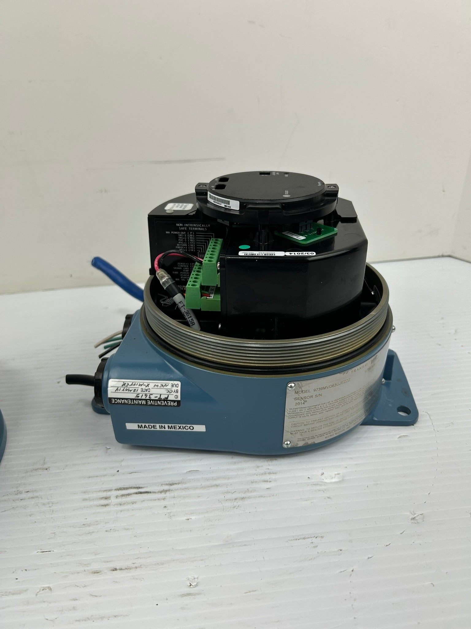 Micro Motion 9739MVD63UJEZZZ Remote Flow Transmitter
