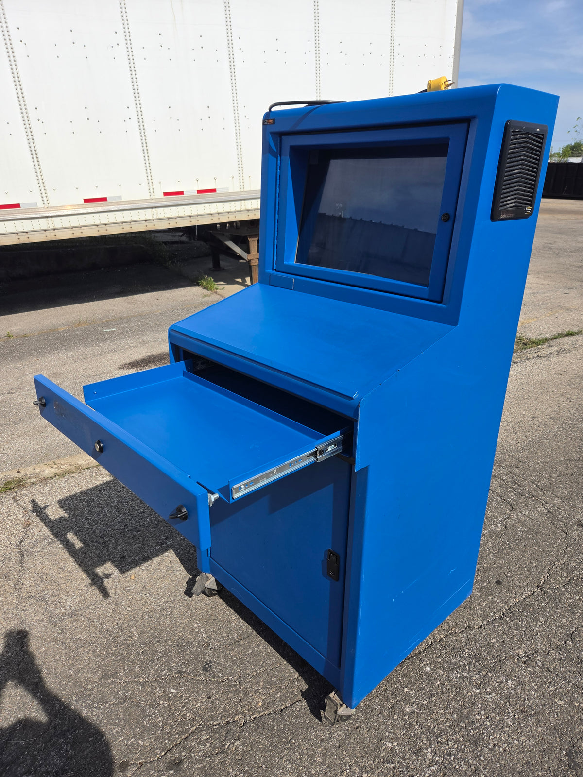 ITS Enclosures IS603027-12-B Icestation Mobile Computer Cabinet Enclosure 39497