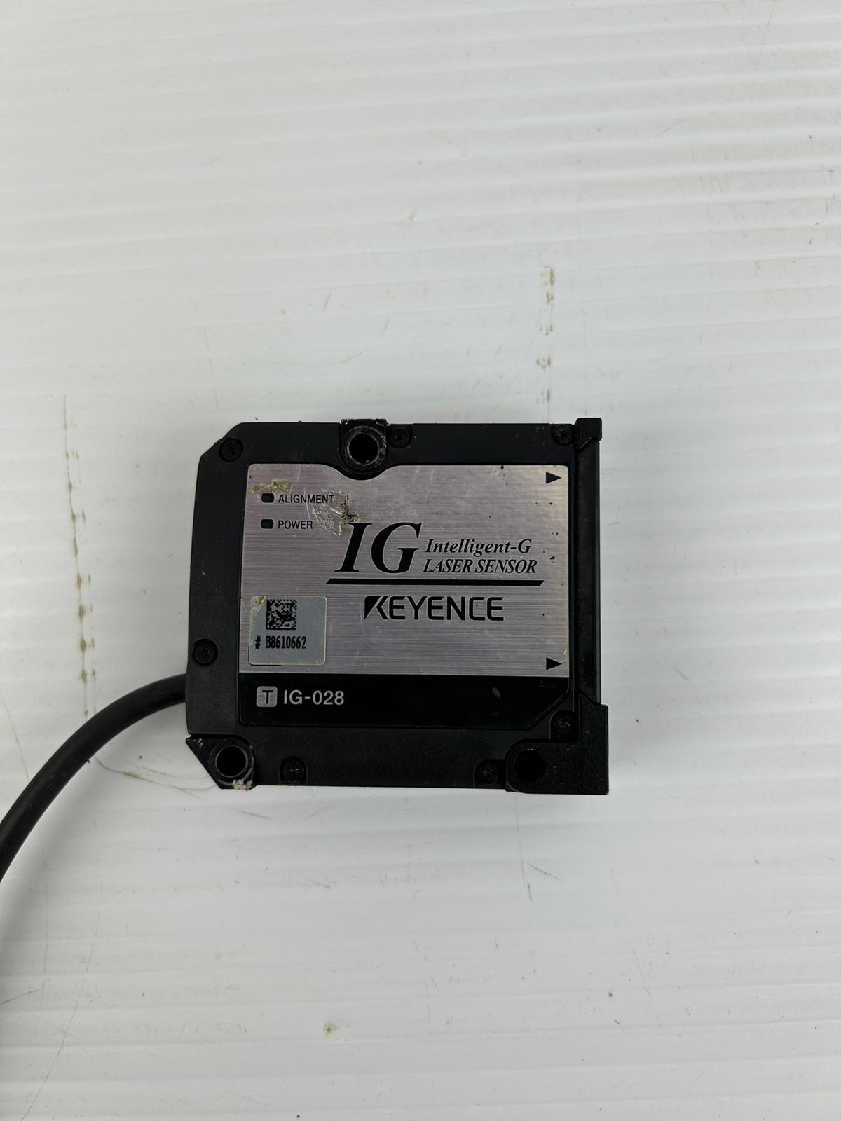 KEYENCE IG-028 Intelligent-G Laser Sensor CCD Laser Sensor Head 28mm