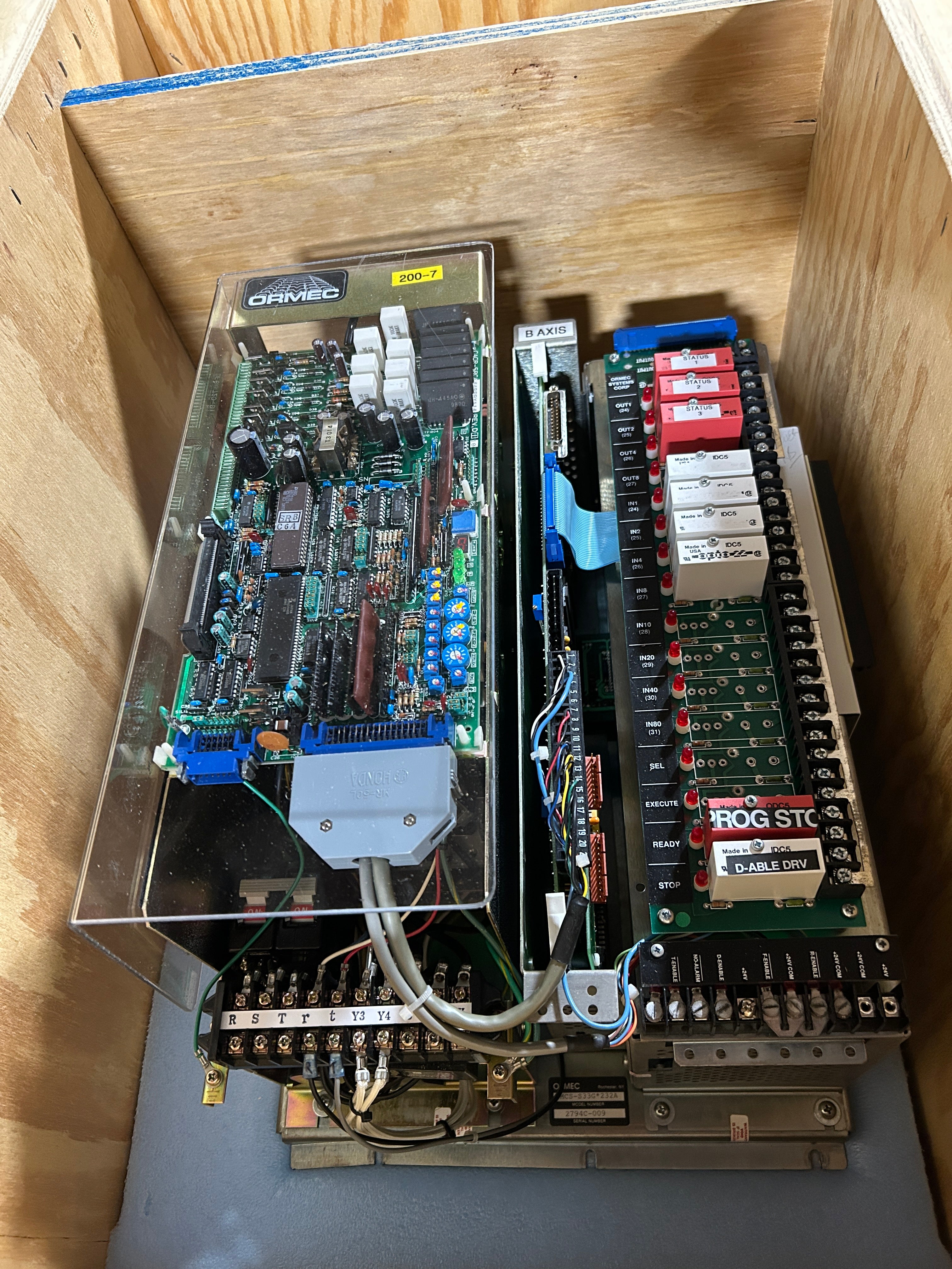 Ormec MCS-S33G*232A Servo Drive Assembly 2794C-009
