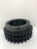 Keyed Sprocket Gear BC-68G-428683 27 Teeth 3 Rows O.D: 4.600" I.D: 3.350"