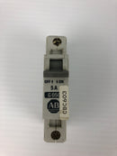 Allen Bradley G050 Circuit Breaker 1492-CB1 Ser. B 5A 1P