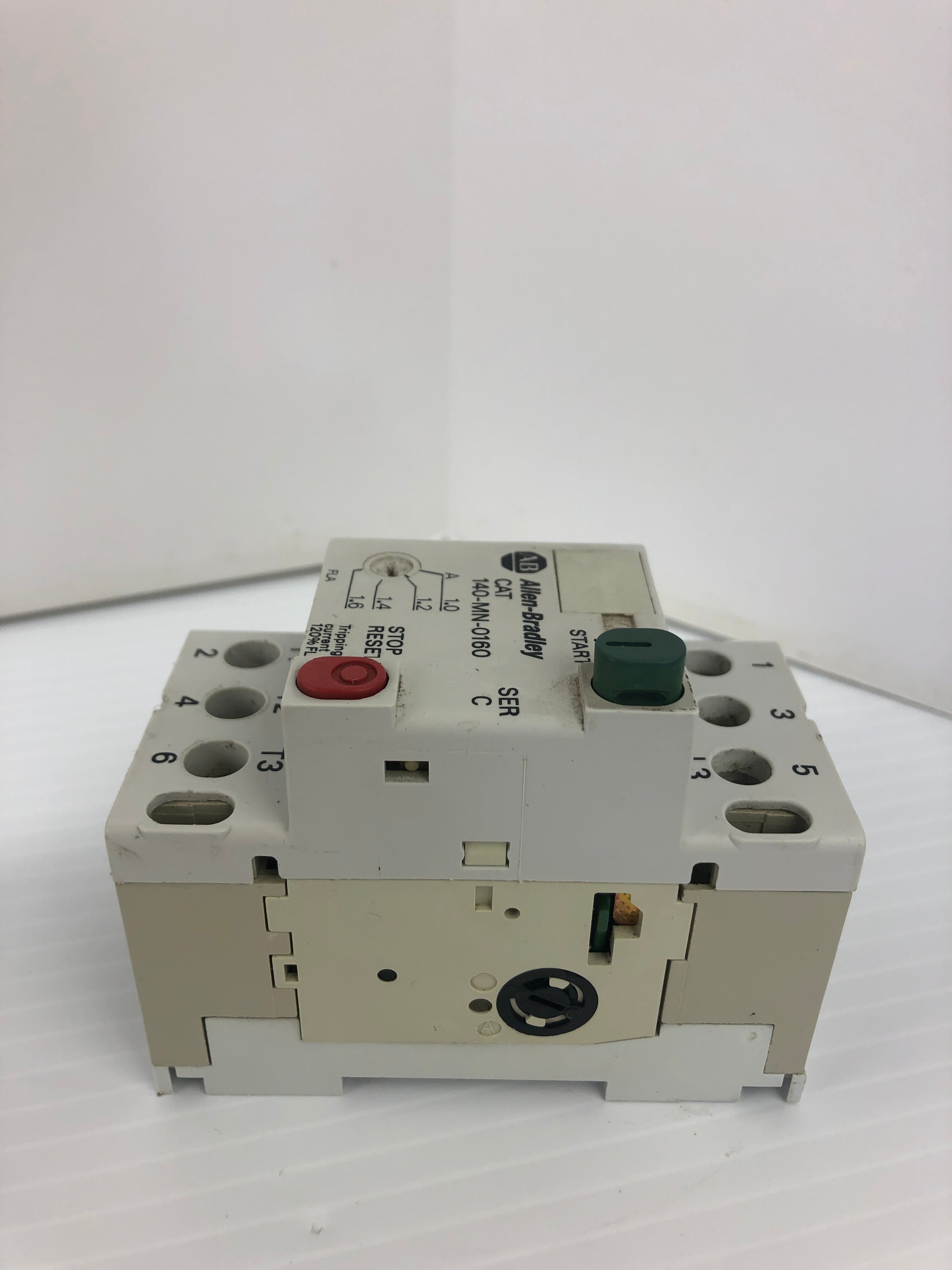 Allen-Bradley 140-MN-0160 Motor Starter Ser. C 600V 2.5A - Lot of 5