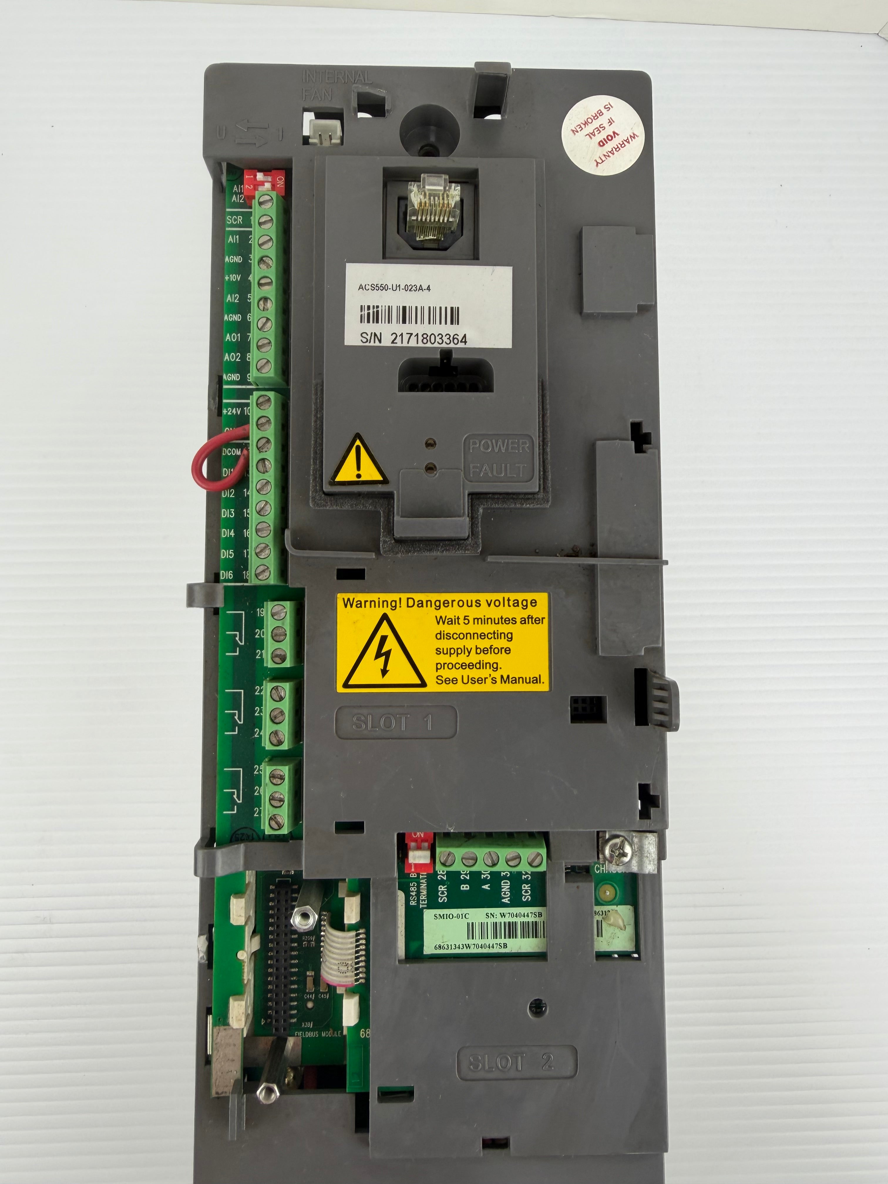 ABB Inverter ACS550-U1-023A-4 3PH 48/63Hz 380/480VAC 23A 15HP