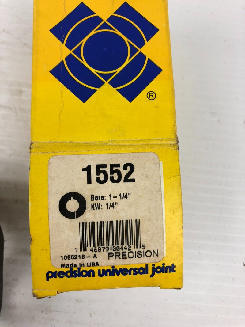 Precision Universal Joint 1552 End Yoke