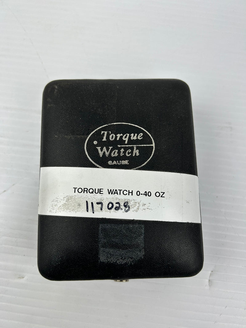 Waters MFG 651C-2 Torque Watch Gauge 651C-2SI 0-140