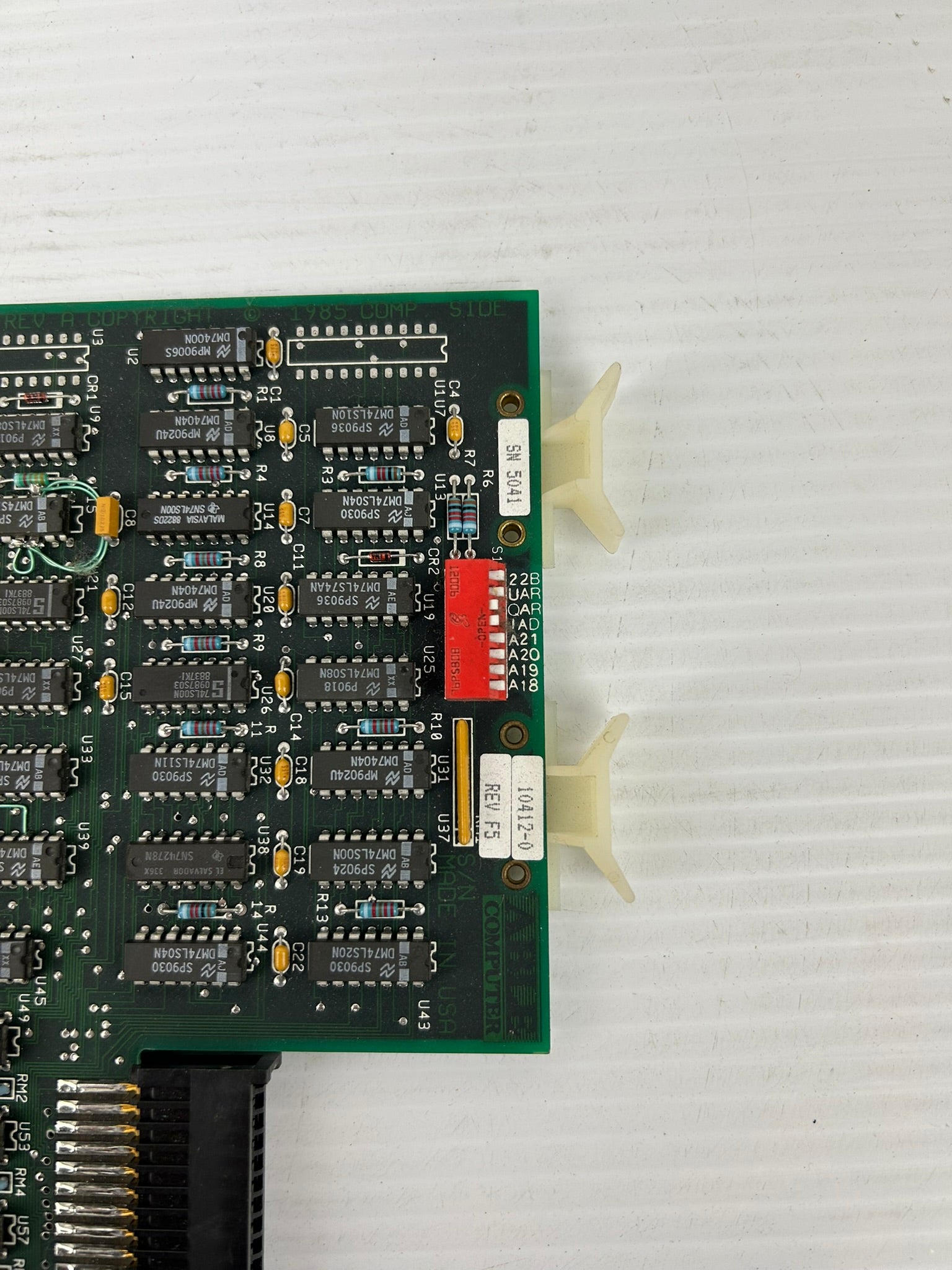 ABLE Computer 10412002 Circuit Board Rev A 10412-0 Rev F5 10412001 10412