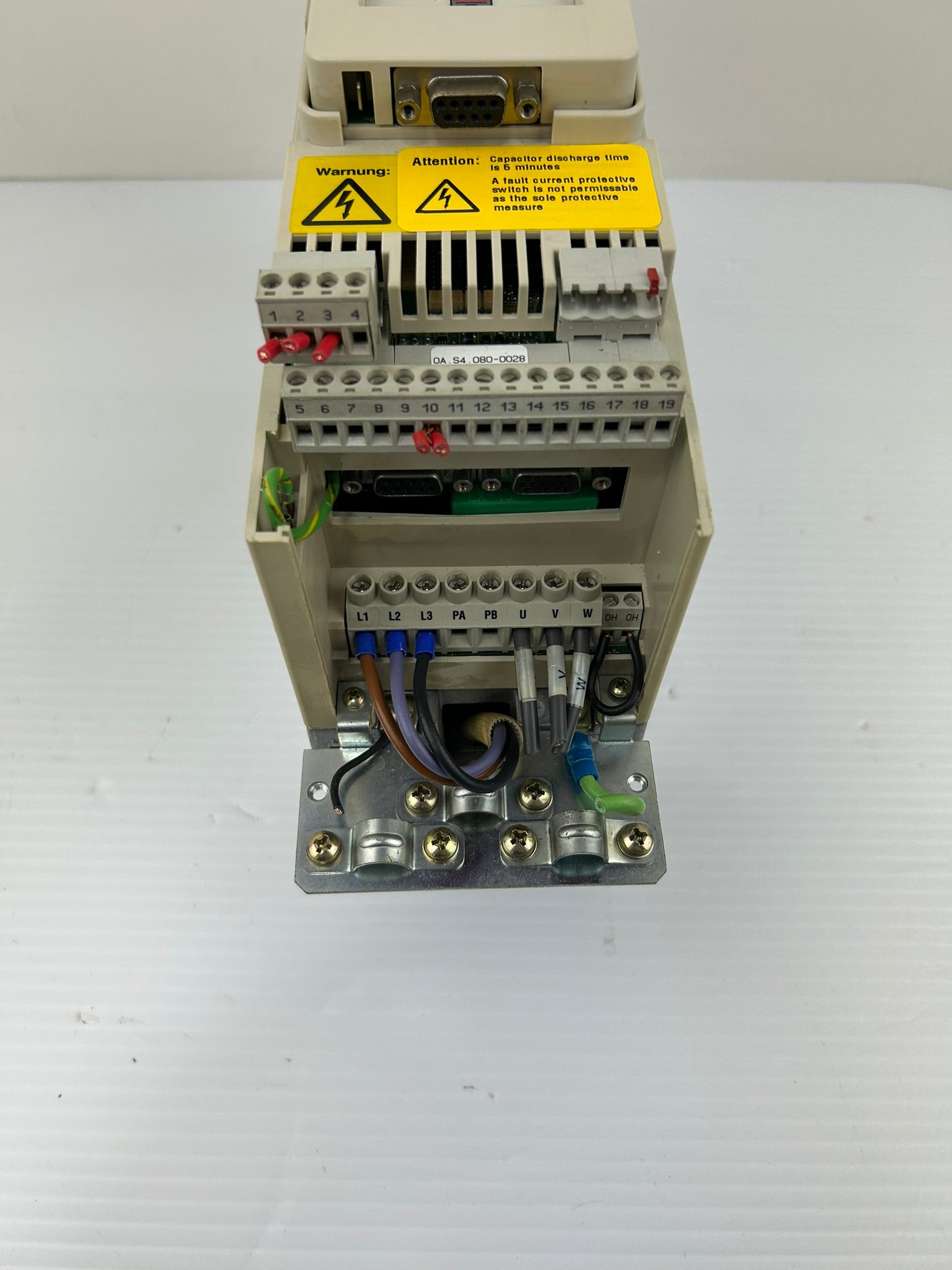 KEBCO F4 10.F4.F3D-A015 Variable Frequency Drive VFD 3HP 4.0kVA V1.2