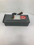 Square D HU361RB Non-fusible Safety Switch 600V 30A 3-Pole 30HP