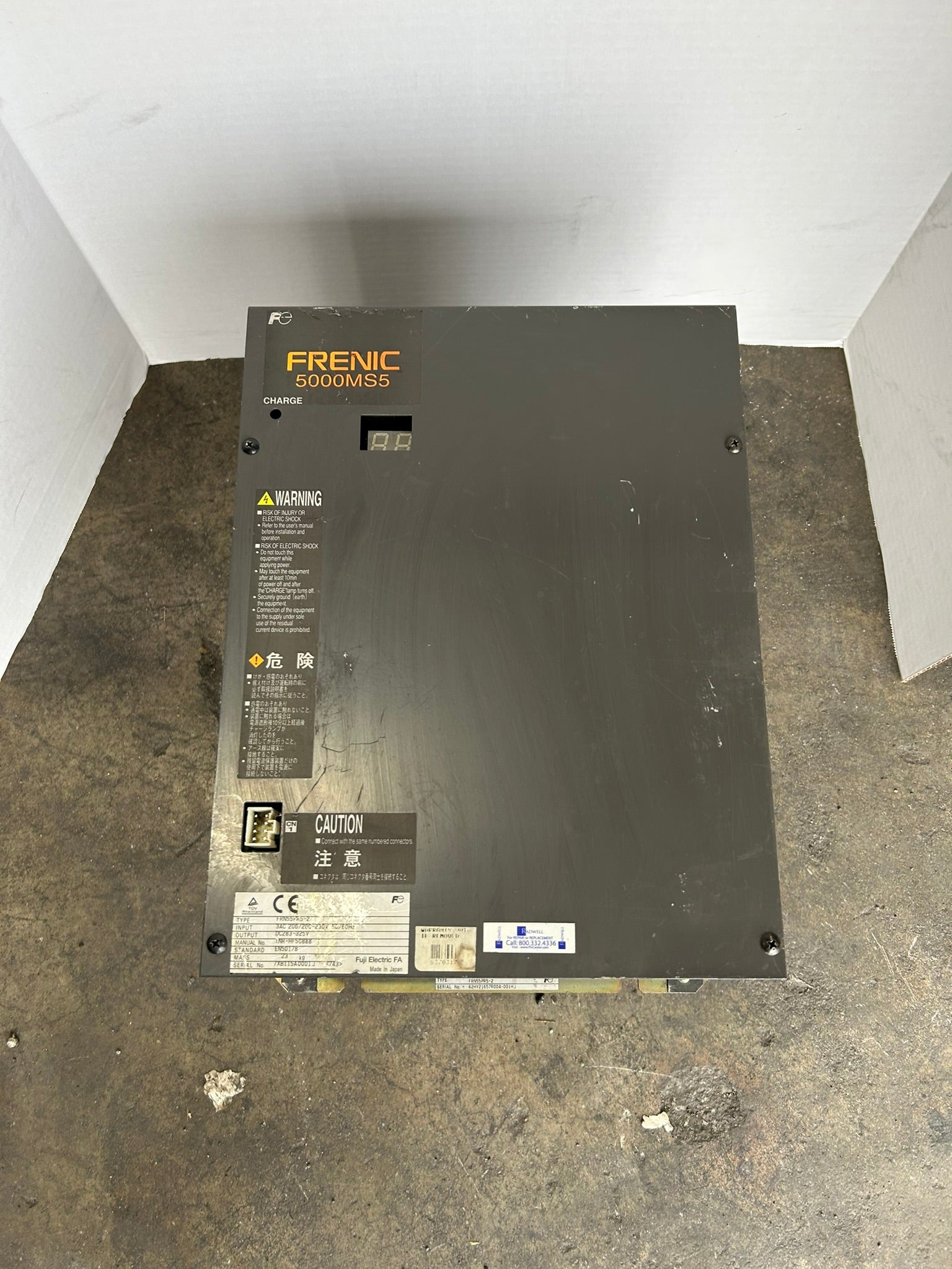 Fuji Electric FRN55PR5-2 Frenic 5000MS5 Vector Spindle Drive Converter