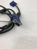 HONGLIN Monitor Cable LM E239426 AWM 20276 30V 15-Pin Male VGA