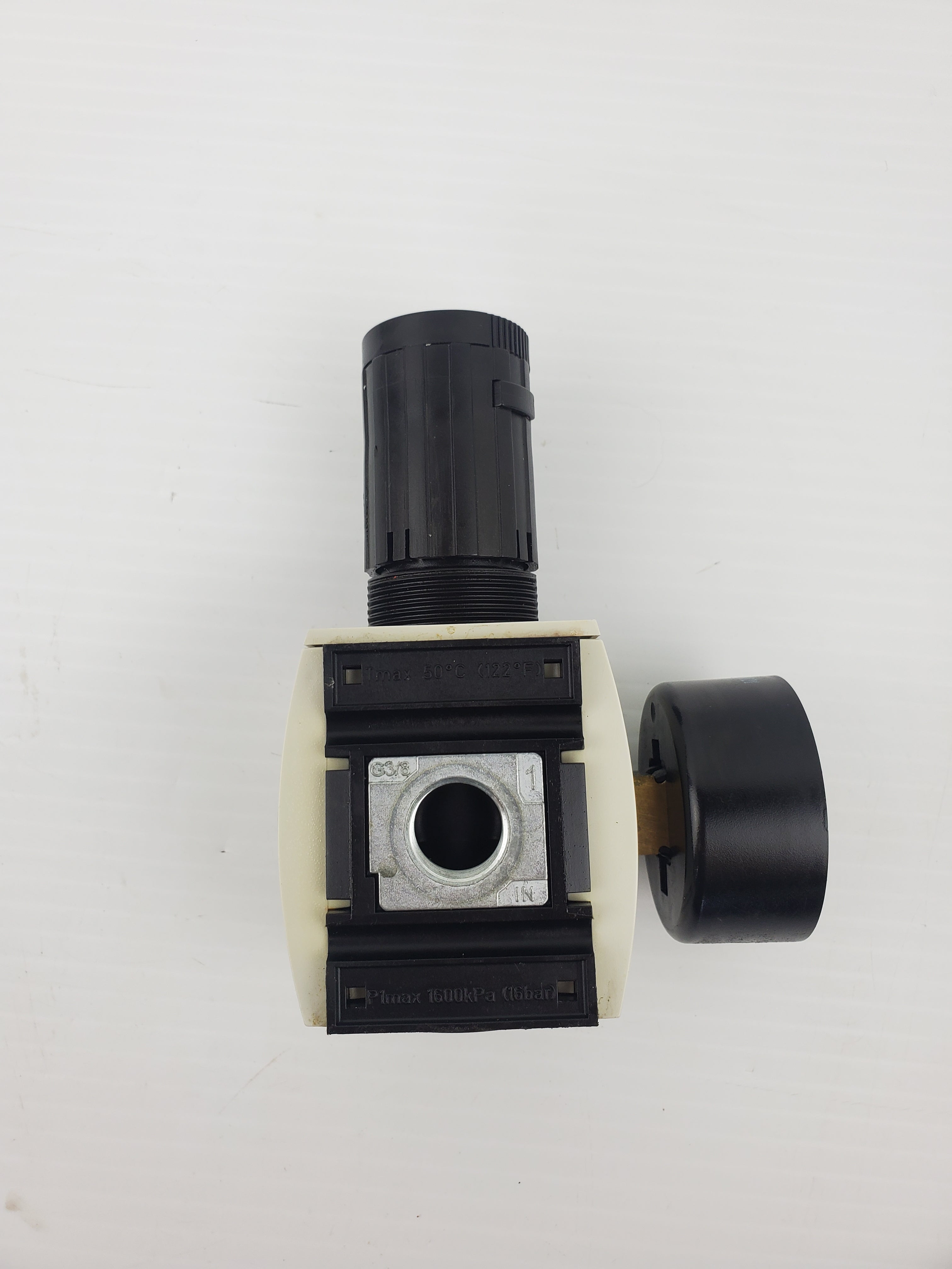 Rexroth AS2-RGS-G038-GAN Pneumatic Pressure Regulator with Gauge R412004416
