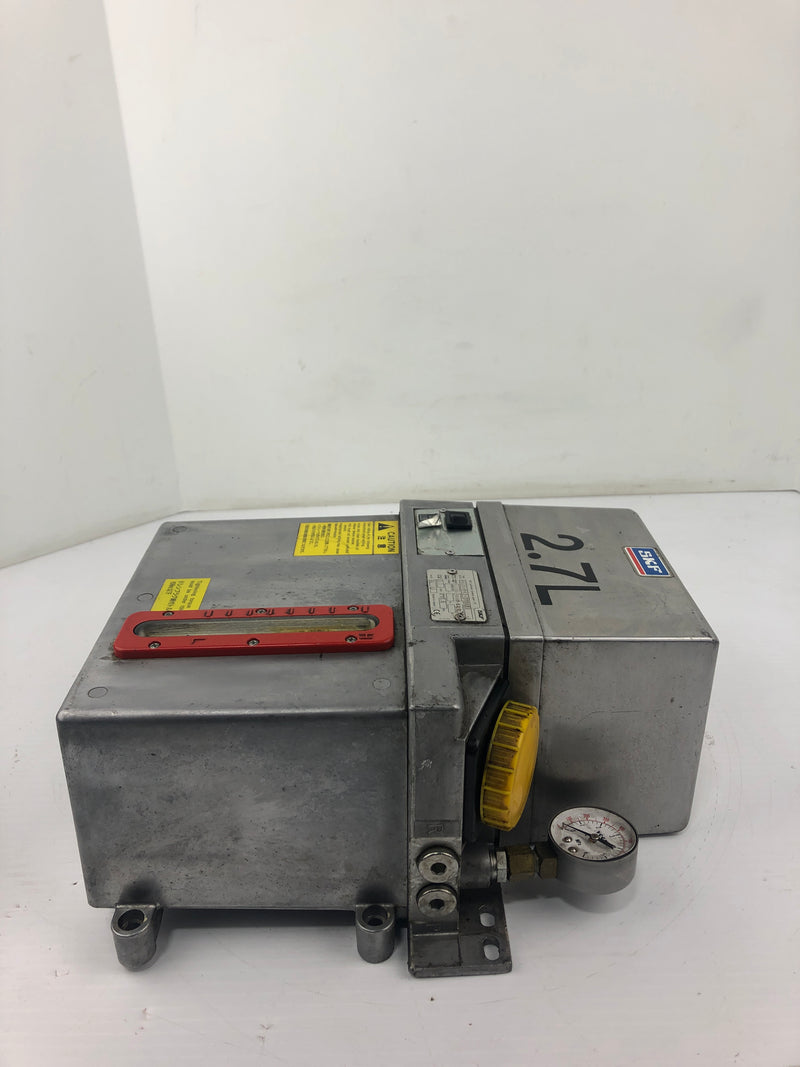 SKF Lubrication Systems MKU1-BW3-20003J Lubrication Unit With Vogel Gauge