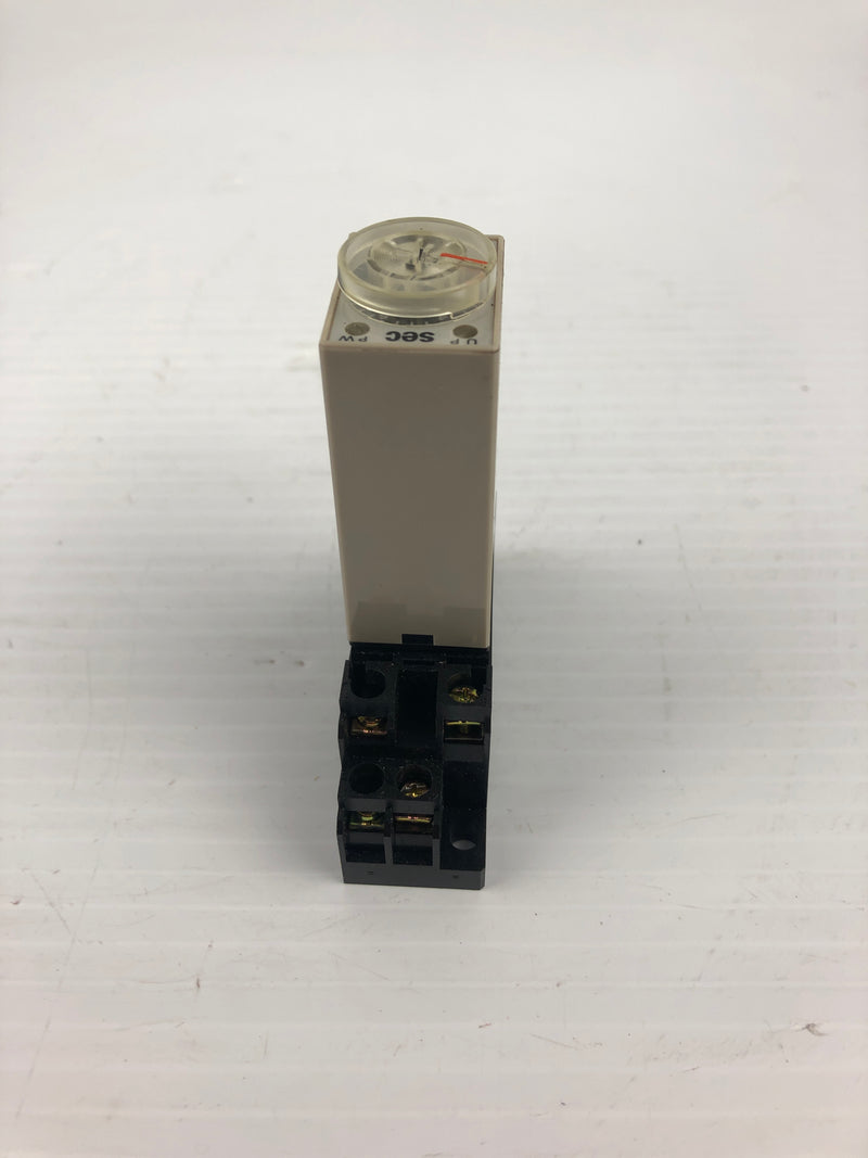 Omron H3Y-2 Timer with Base 1294C