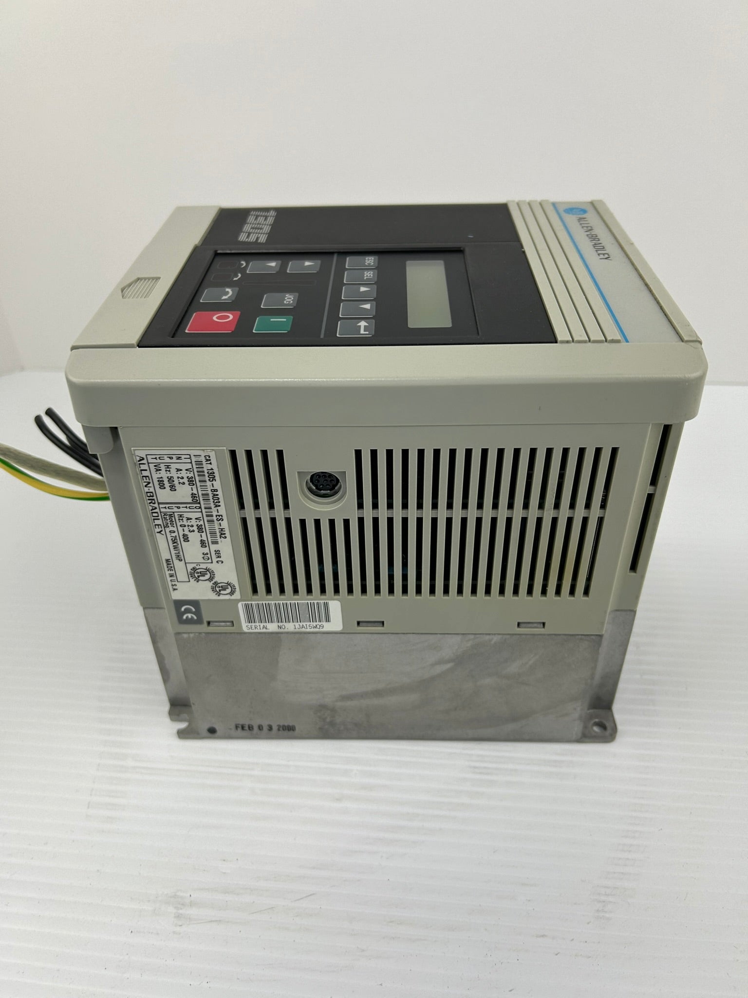 Allen-Bradley 1305-BA03A-ES-HA2 Drive Ser C 380-460V 2.3A 1HP 3PH